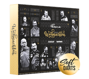 McDart Premium Adventskalender 2025 für Softdart-Spieler
