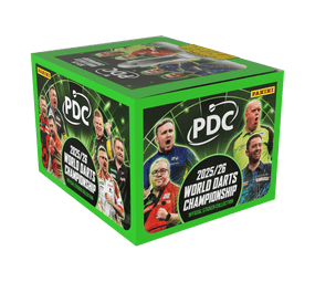 Panini PDC World Darts Championship 2025/26 - Stickerbox mit 65 Tüten