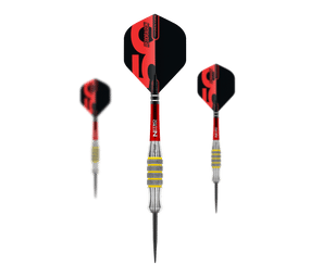Red Dragon 50 Year Collection Chunky Stumpy 7 Steeldarts - 28g