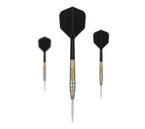 Target Black Marque Warrior Swiss Point Steeldarts