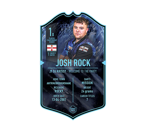 Ultimate Darts Card - Josh Rock