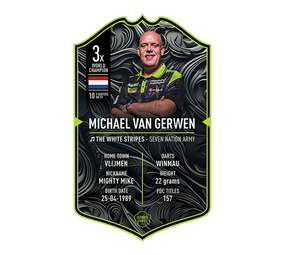 Ultimate Darts Card - Michael Van Gerwen 2025