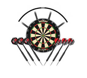 Winmau Blade 6 Dartboard Set mit Polaris Beleuchtung