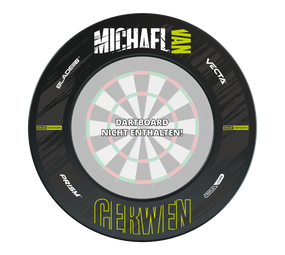 Winmau MvG Retro Design Dartboard Surround