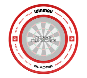 Winmau Pro-Line 2.0 Dartboard Surround - Rot