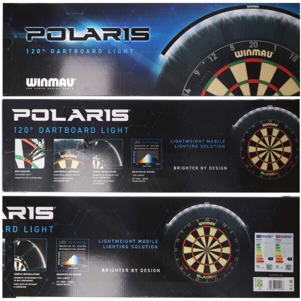 Dartboard LED Beleuchtung Winmau Polaris 8412