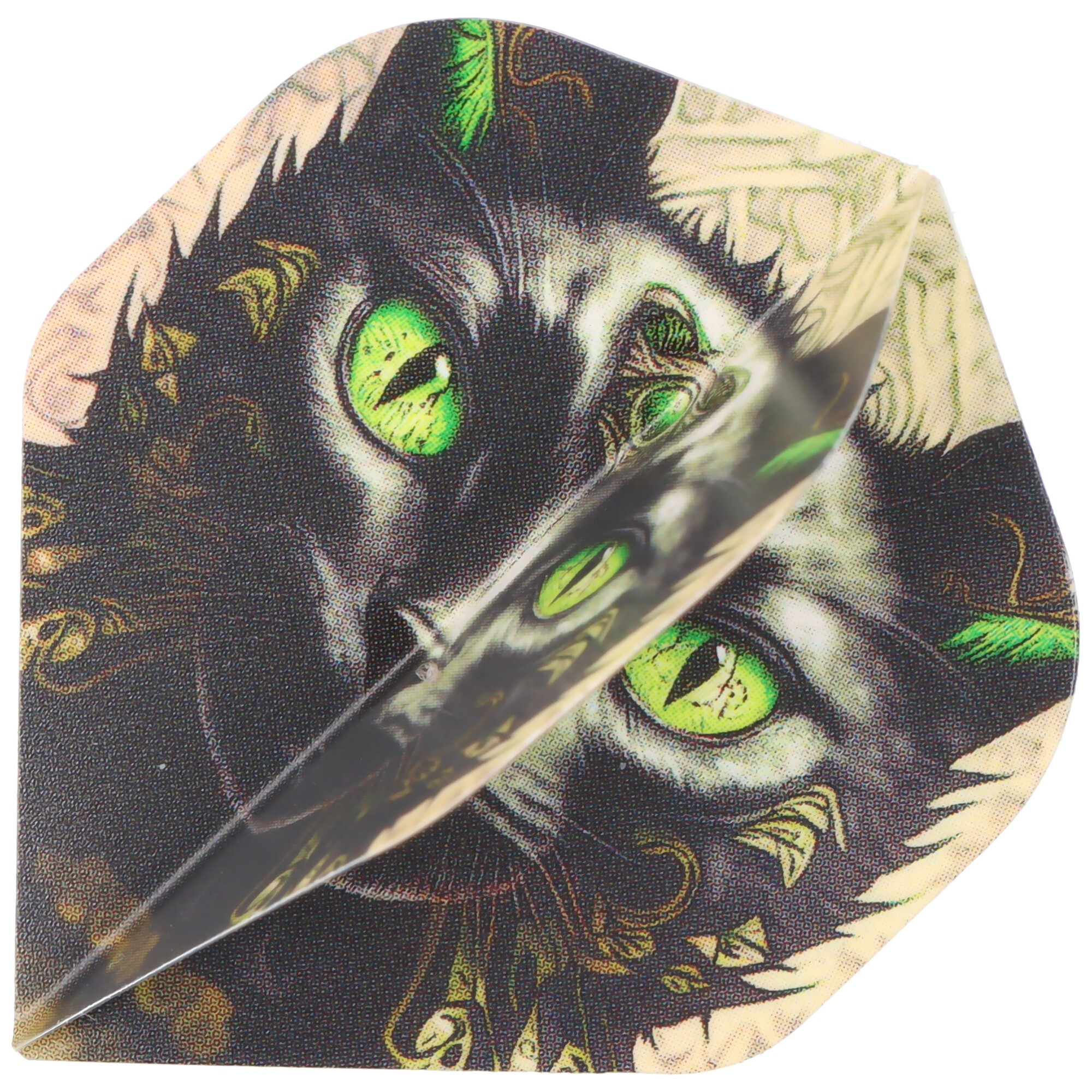 Designa Dartflight Black Cat Schwarze Katze