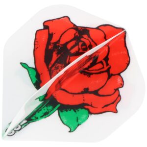 Designa Dartflight Rote Rose