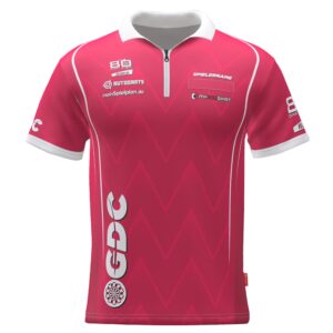 GDC LIGA Dartshirt mit Polokragen