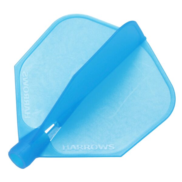 Harrows Clic-Flights Blau Transparent