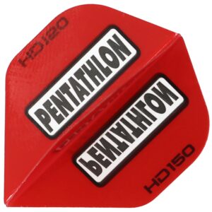 Pentathlon HD150 Dart Flights rot