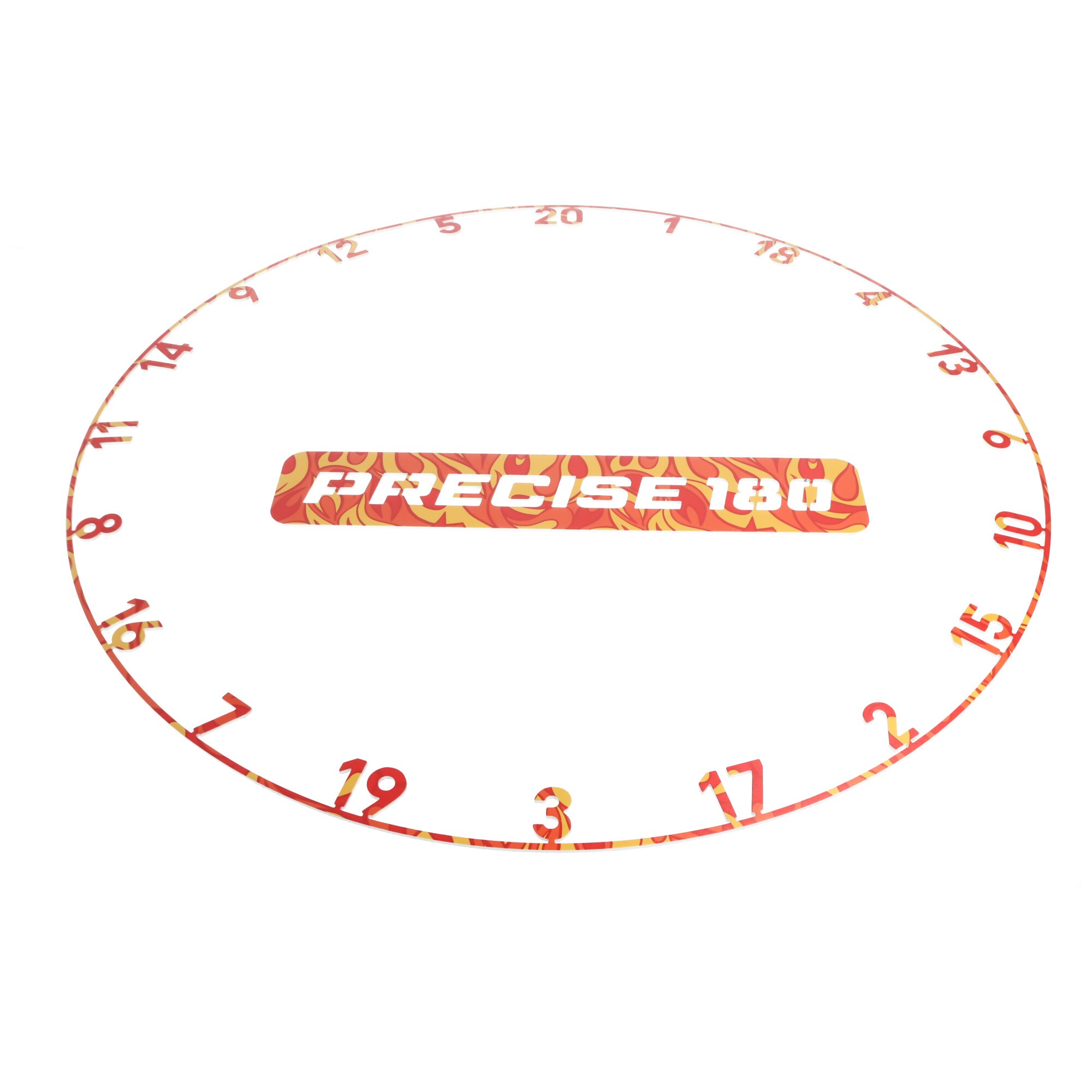 Precise180 Zahlenring OnePiece Element fire