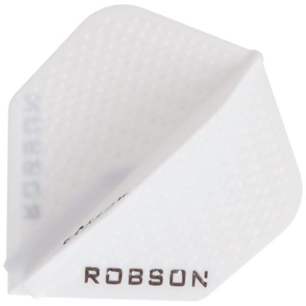 ROBSON PLUS DIMPLED WHITE NO.2 DART FLIGHTS