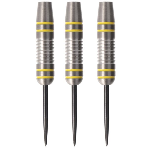 Steeldart Barrels silber-gelb