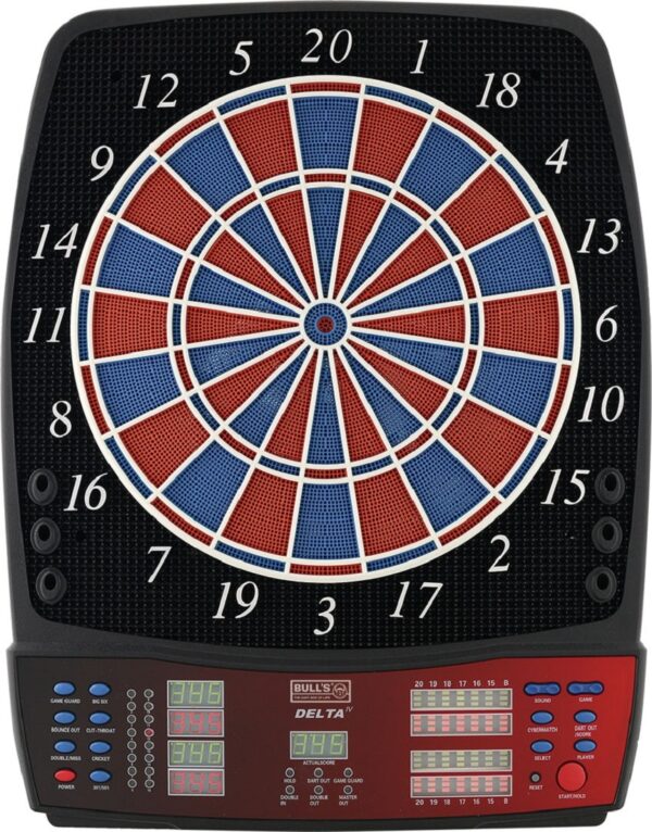 BULL'S Delta 4 RB Sound Elektronik Dartboard - B-WARE GEBRAUCHT