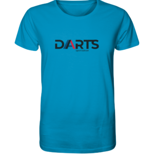 Darts Sport Edition T-Shirt azurblau XXL (2-XLarge)