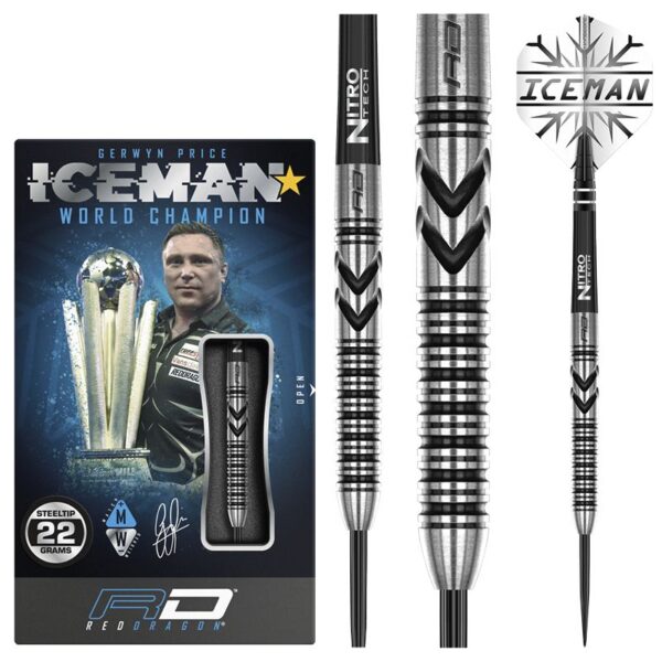 Red Dragon Gerwyn Price Thunderbolt Steeldarts 22g