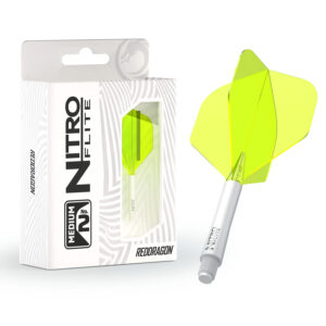 Red Dragon Nitro Flite - Wei? / Neongelb Medium