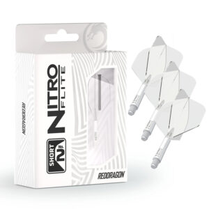 Red Dragon Nitro Flite - Wei?/Transparent Intermediate