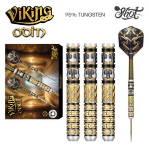 Shot Viking Odin Steeldarts 95% Tungsten 24g