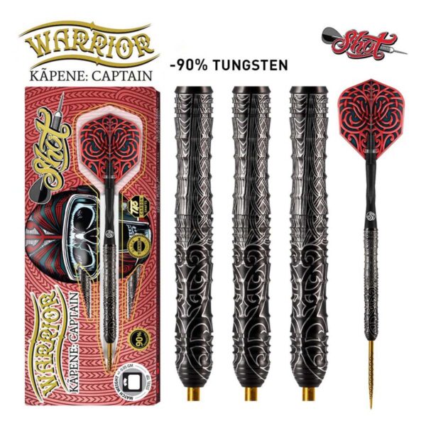 Warrior Kapene Steeldarts 22g -90% Tungsten Barrels